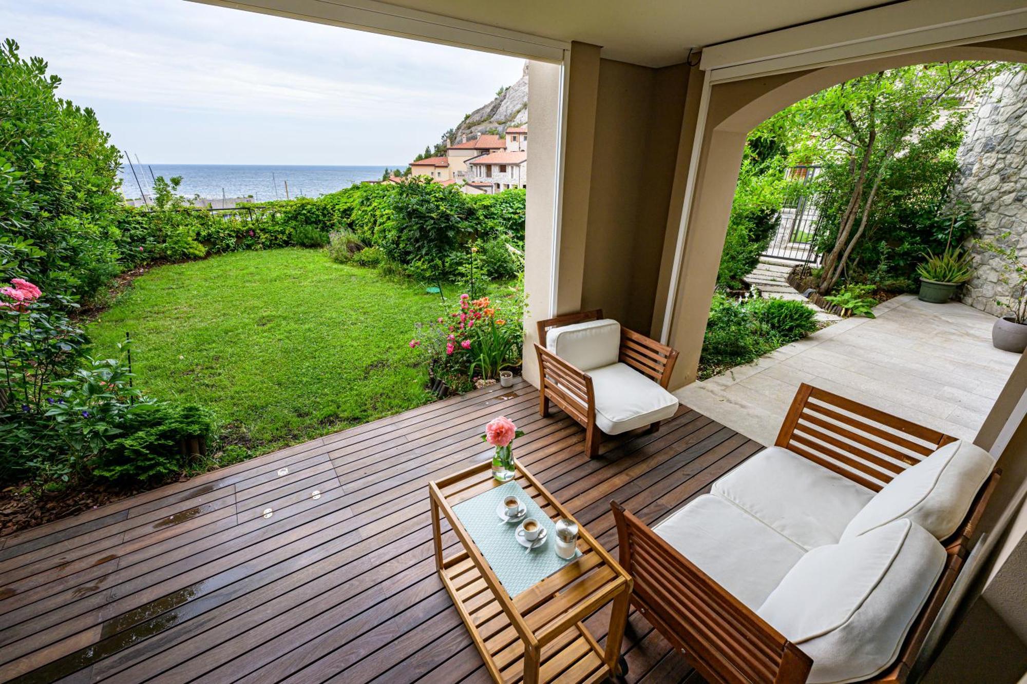 Portopiccolo Apartments With Garden And Beach Included Sistiana Exterior photo